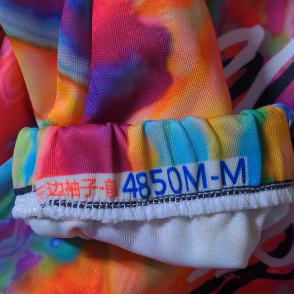 Travi$ Scott Rainbow Tie Dye Cactus Jack Hoodie – Size M - Picture 8 of 9